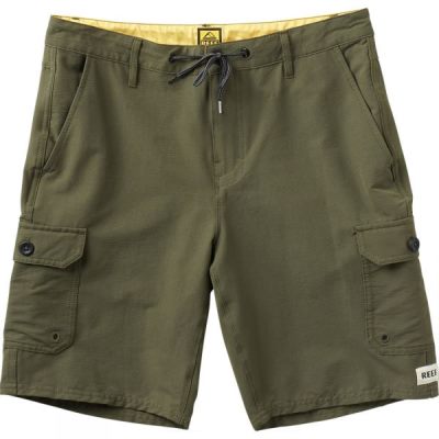 Pantalones Cortos Reef Creek Hombre - Verde Oliva - Chile HWR190534